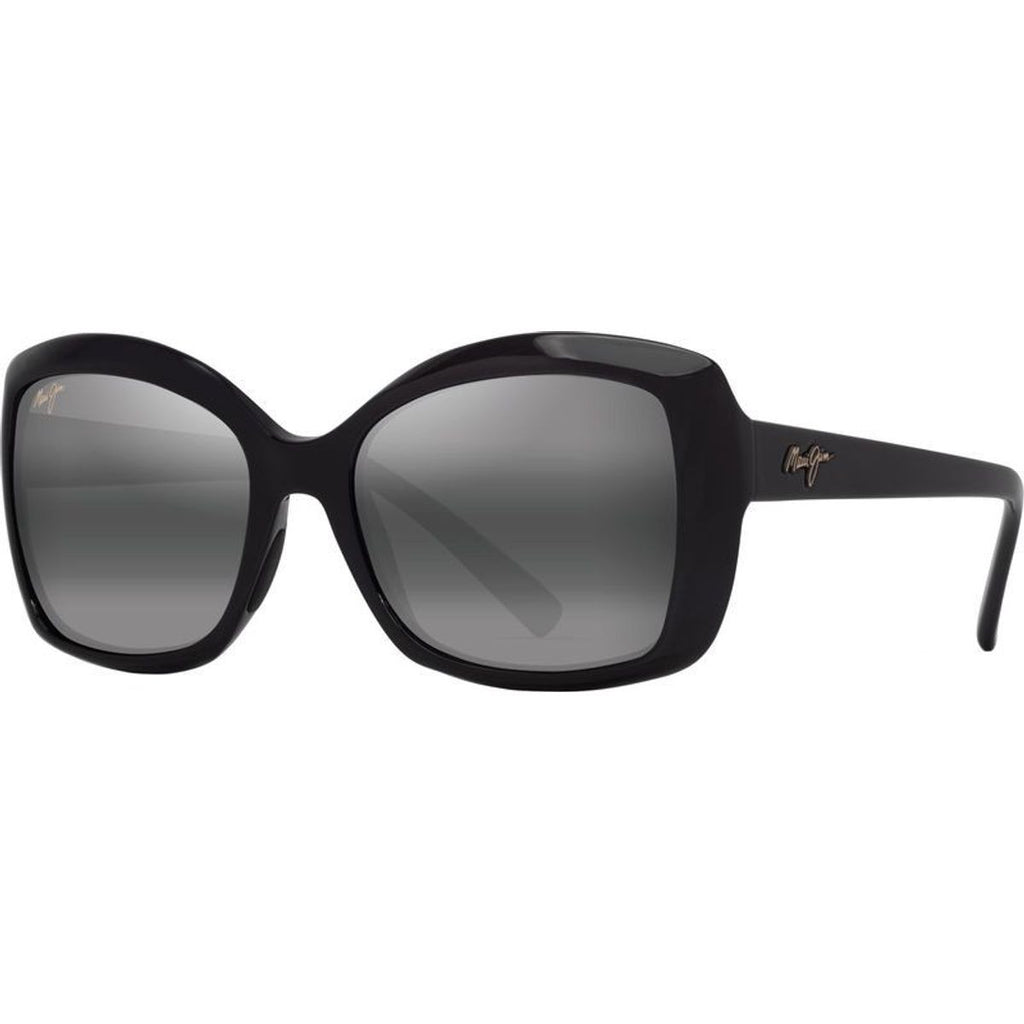 Orchid, Shiny Black/Neutral Grey Polarised Glass Lenses