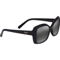 Orchid, Shiny Black/Neutral Grey Polarised Glass Lenses