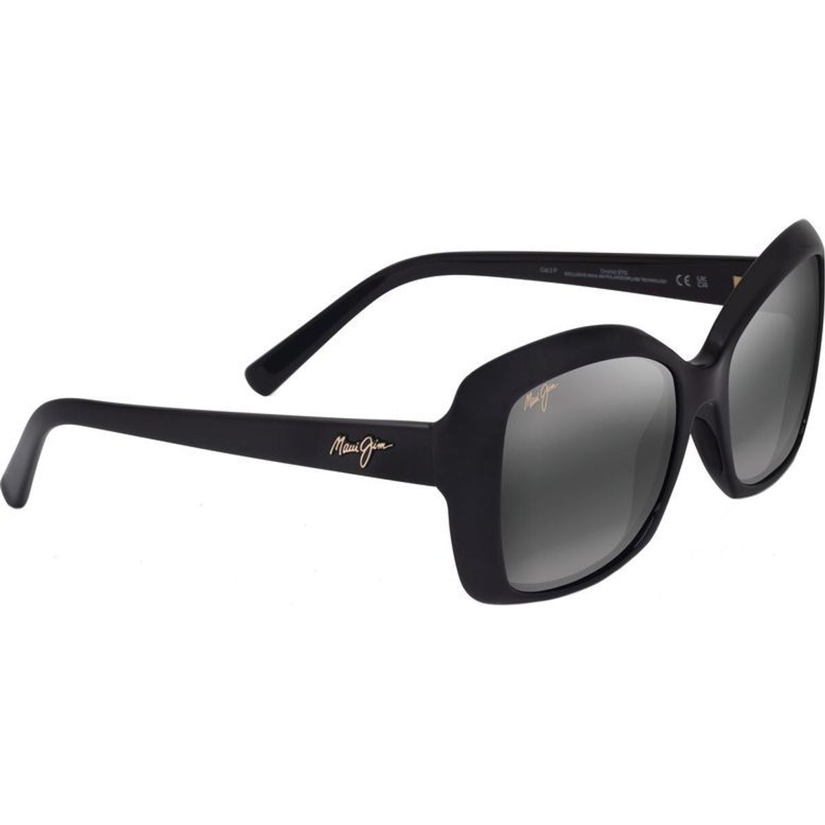 Orchid, Shiny Black/Neutral Grey Polarised Glass Lenses