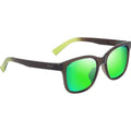 Owelo, Transparent Dark Grey and Green/Maui Green Polarised Lenses