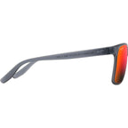Pailolo, Matte Translucent Grey/Hawaii Lava Polarised Lenses