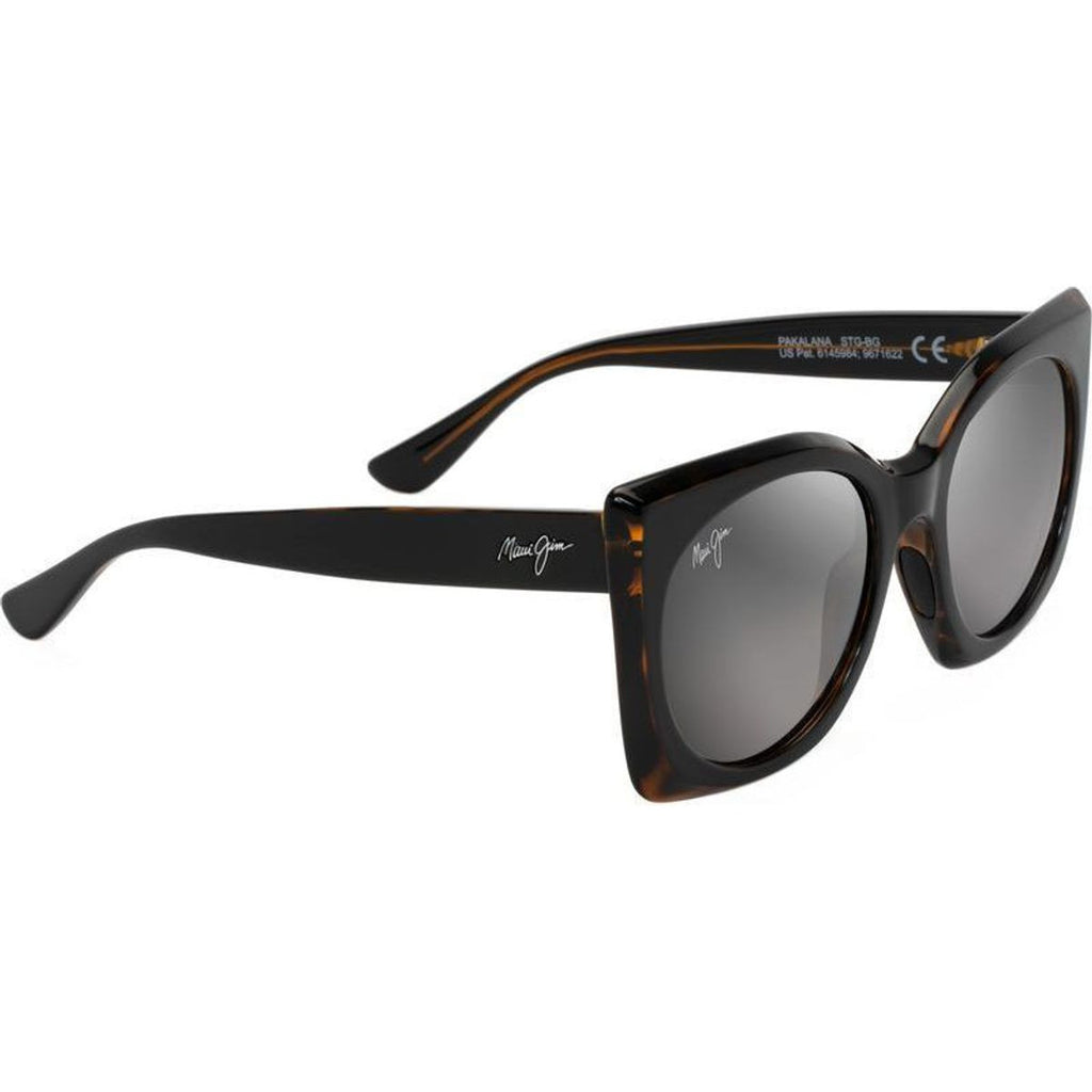 Pakalana, Black and Tortoise/Neutral Grey Glass Polarised Lenses