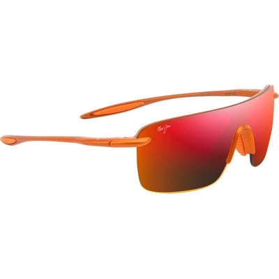 Palulu, Matte Metallic Orange/Hawaii Lava Polarised Lenses