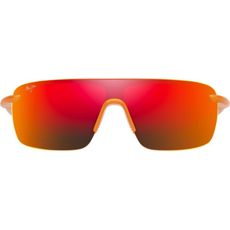 Palulu, Matte Metallic Orange/Hawaii Lava Polarised Lenses