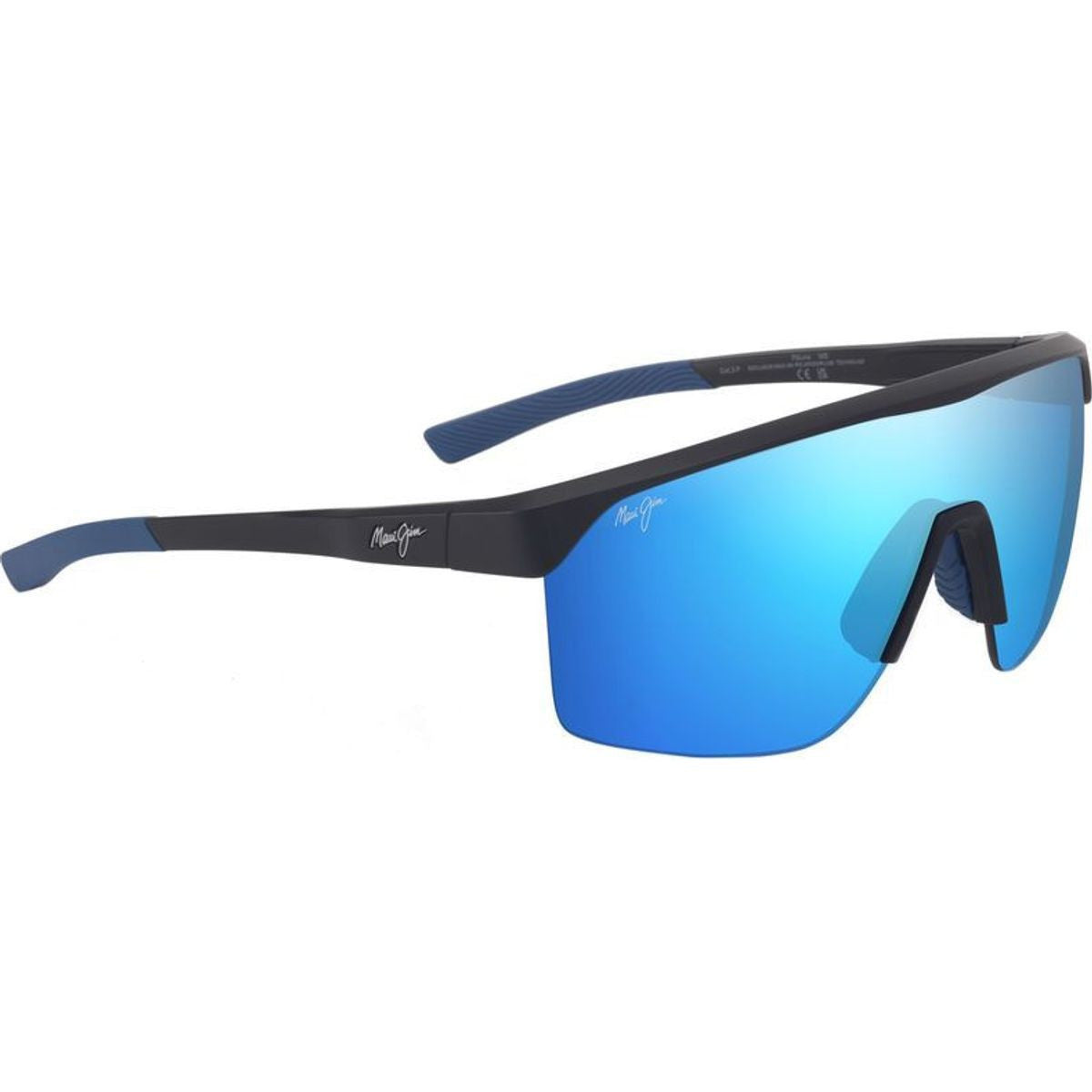 Paluna, Matte Black/Blue Hawaii Polarised Lenses