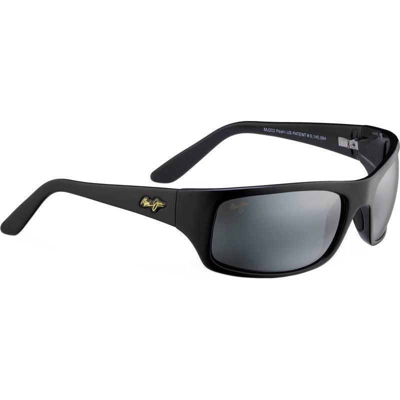 Peahi, Gloss Black/Neutral Grey +1.5 Readers Polarised Lenses