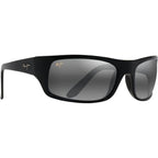 Peahi, Gloss Black/Neutral Grey Glass Polarised Lenses