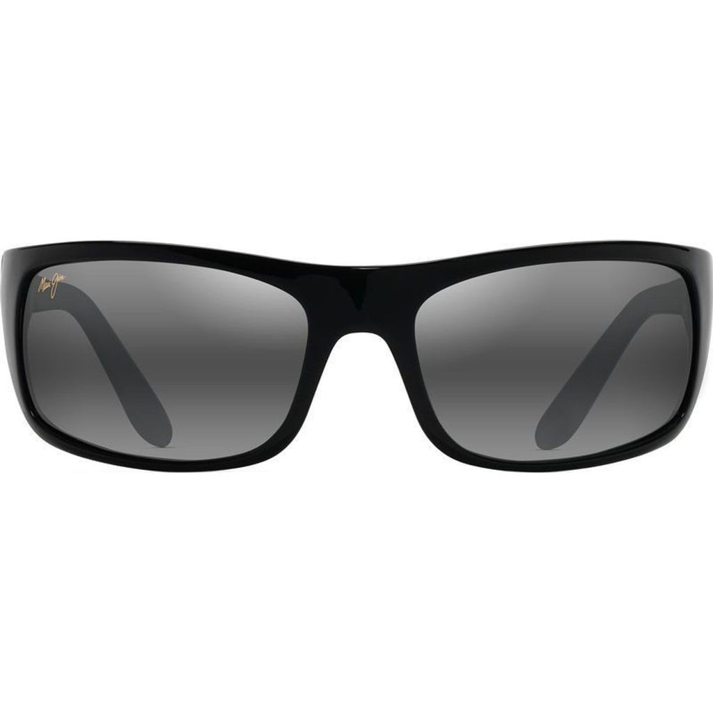 Peahi, Gloss Black/Neutral Grey Glass Polarised Lenses