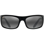 Peahi, Gloss Black/Neutral Grey Glass Polarised Lenses