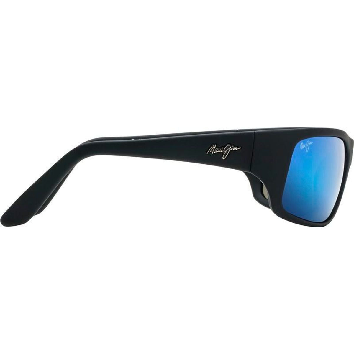 Peahi, Matte Black/Blue Hawaii Glass Polarised Lenses