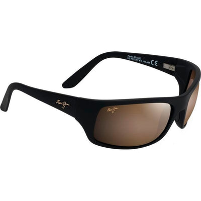 Peahi, Matte Black/HCL Bronze Glass Polarised Lenses