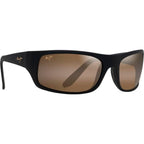 Peahi, Matte Black/HCL Bronze Glass Polarised Lenses