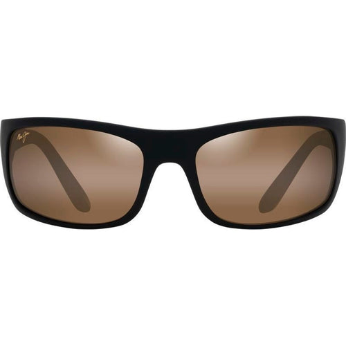 Peahi, Matte Black/HCL Bronze Glass Polarised Lenses