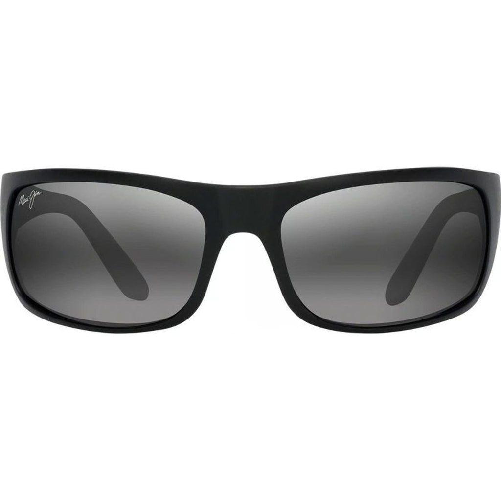 Peahi, Matte Black/Neutral Grey Polarised Glass Lenses