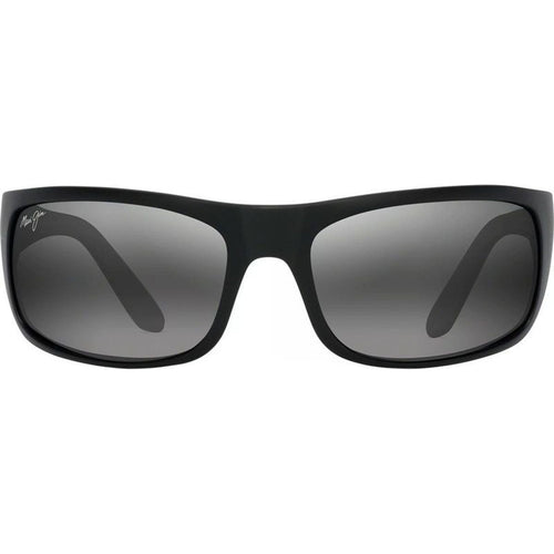 Peahi, Matte Black/Neutral Grey Polarised Glass Lenses
