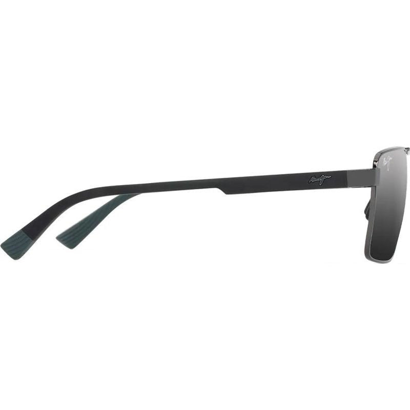 Piha, Shiny Gunmetal and Black/Silver Black Gradient Mirror Polarised Glass Lenses