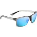 Pokowai Arch, Translucent Matte Grey/Blue Hawaii Polarised Lenses