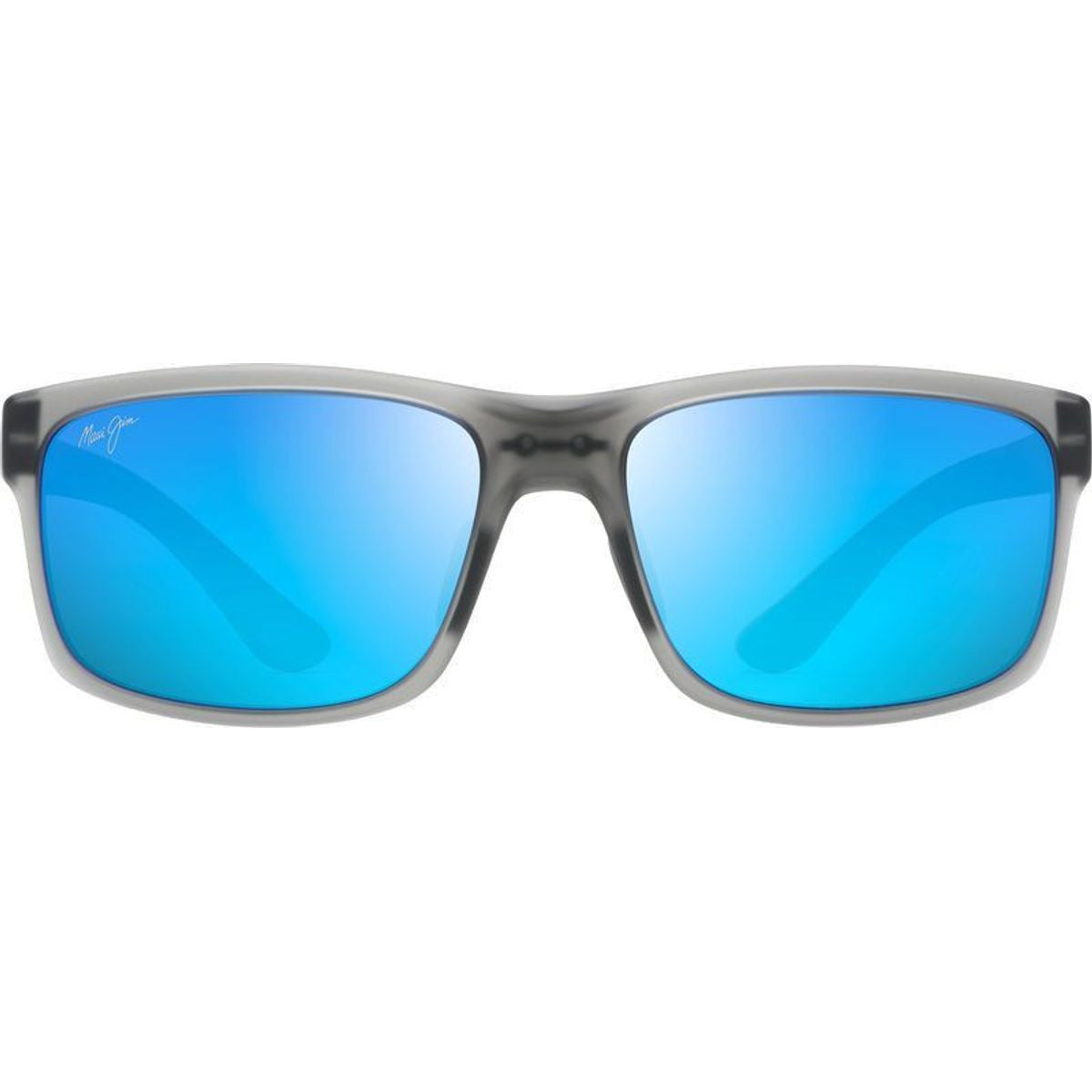 Pokowai Arch, Translucent Matte Grey/Blue Hawaii Polarised Lenses