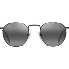 Pukaua, Shiny Dark Ruthenium/Neutral Grey Polarised Lenses