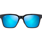 Punikai, Shiny Black/Blue Hawaii Polarised Lenses
