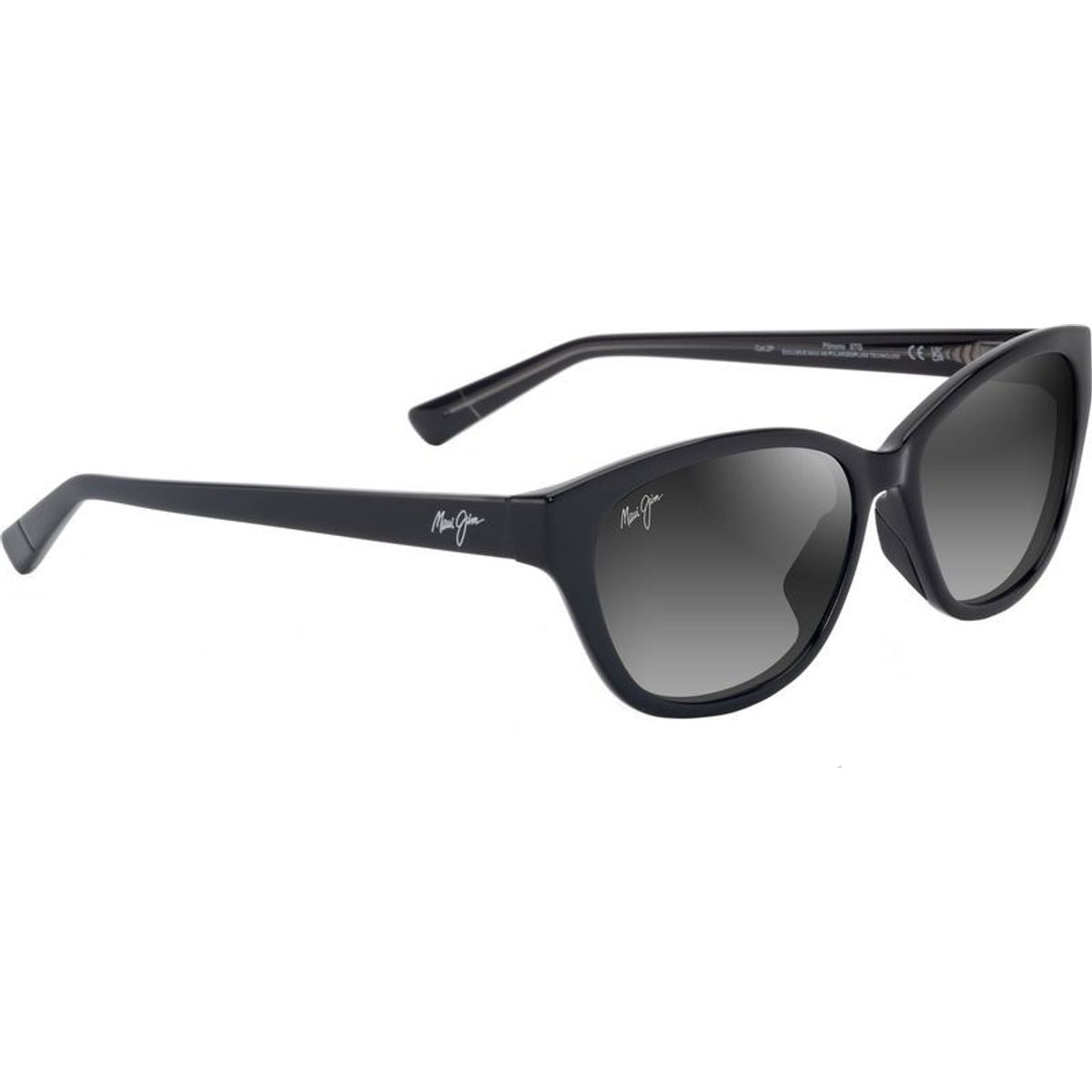 Punono, Shiny Black/Neutral Grey Polarised Glass Lenses