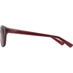 Punono, Shiny Transparent Burgundy/Maui Rose Polarised Glass Lenses