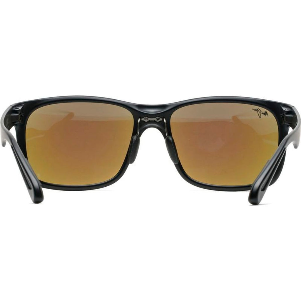 Red Sands, Matte Black/Blue Hawaii Polarised Lenses