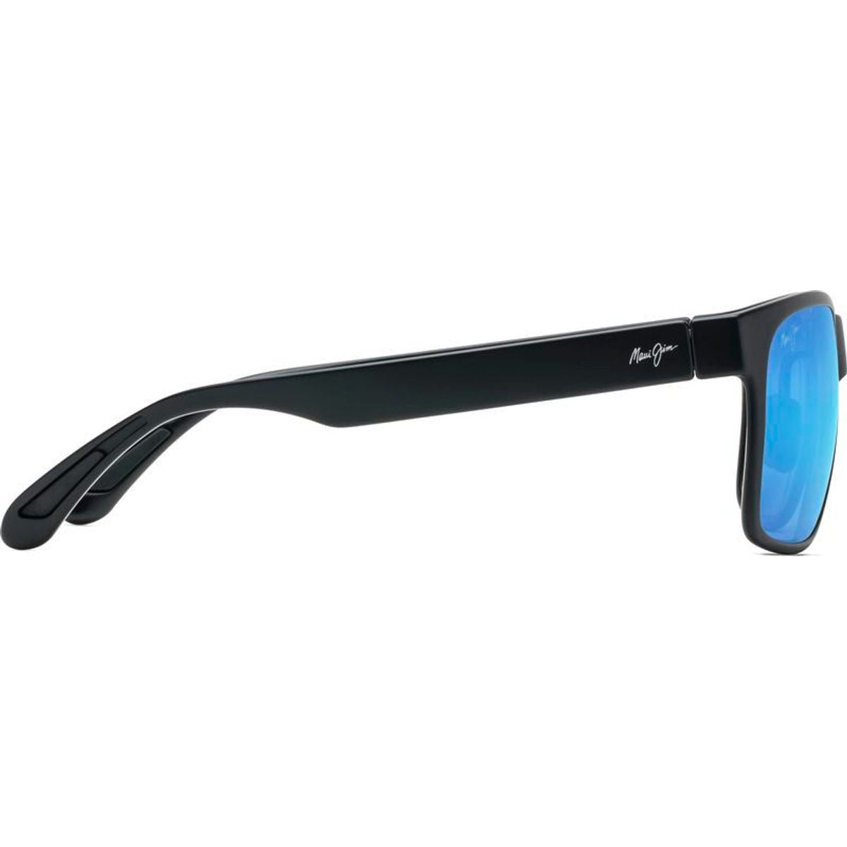 Red Sands, Matte Black/Blue Hawaii Polarised Lenses