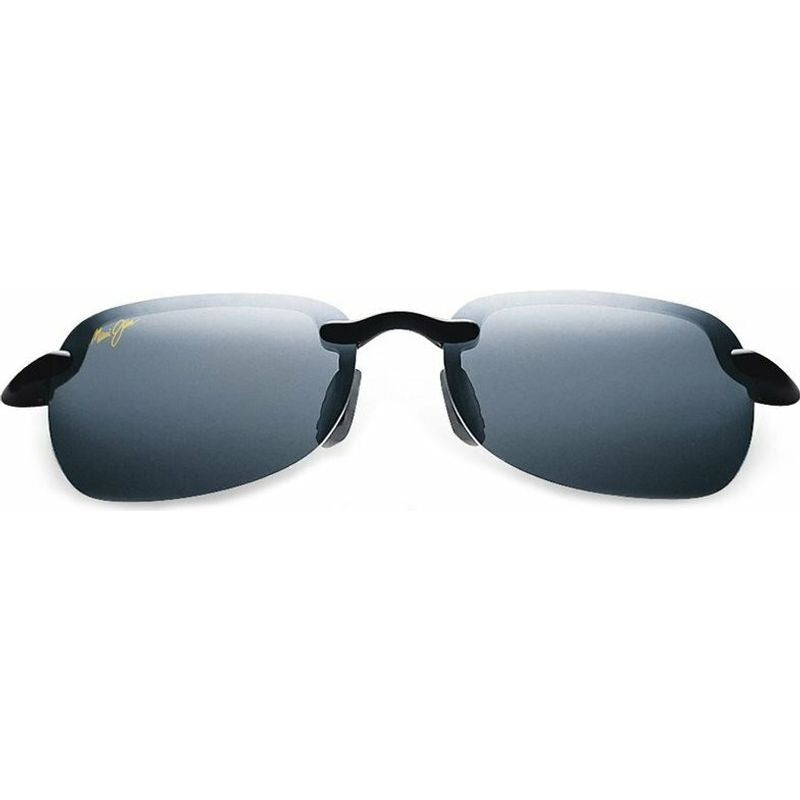 Sandy Beach, Gloss Black/Neutral Grey Polarised Lenses