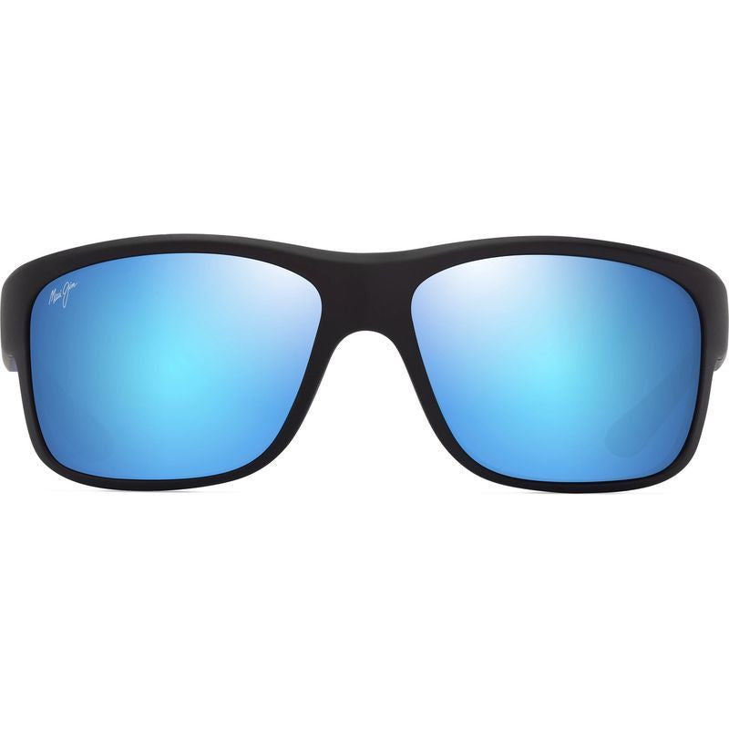 Southern Cross, Matte Black and Blue/Blue Hawaii Glass Polarised Lenses