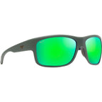 Southern Cross, Soft Matte Khaki/Maui Green Glass Polarised Lenses