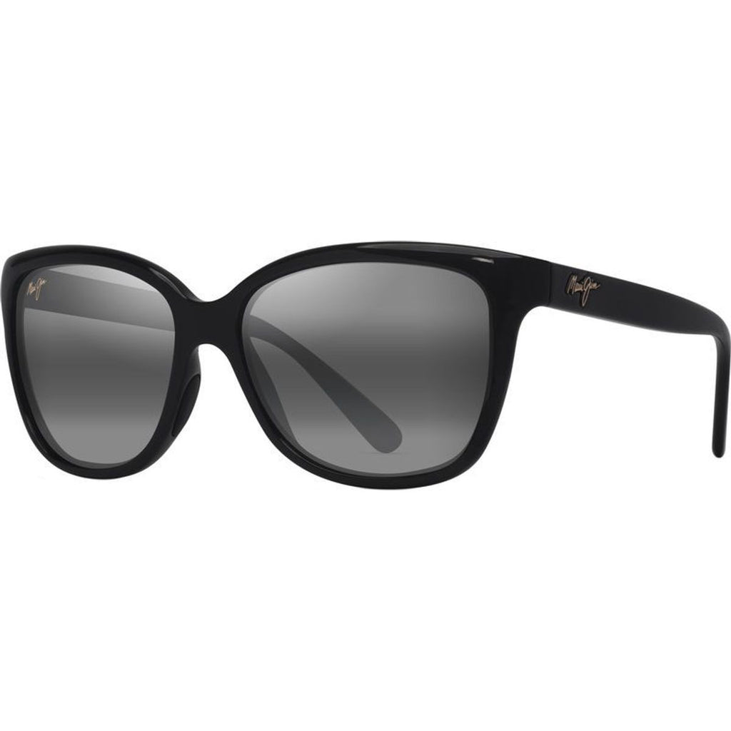 Starfish, Shiny Black/Neutral Grey Polarised Glass Lenses