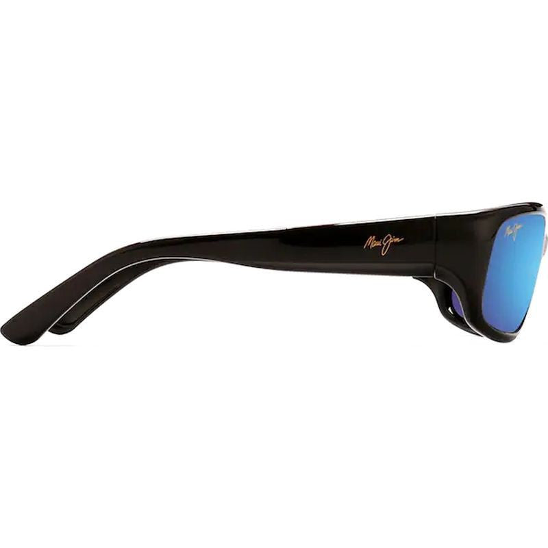 Stingray, Gloss Black/Blue Hawaii Glass Polarised Lenses