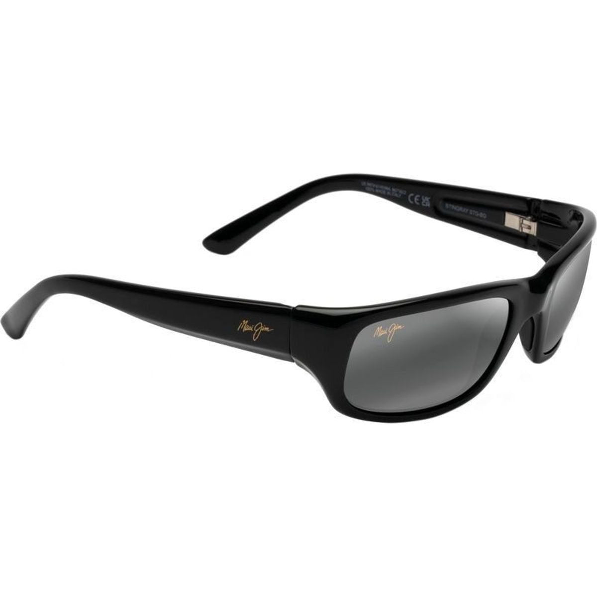 Stingray, Gloss Black/Neutral Grey Glass Polarised Lenses