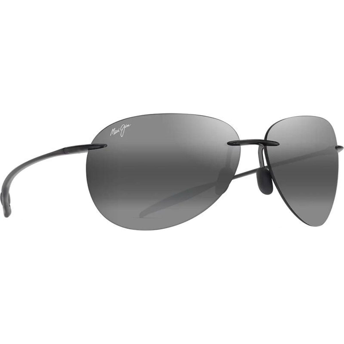 Sugar Beach, Shiny Transparent Light Grey/Neutral Grey Polarised Lenses