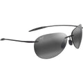 Sugar Beach, Shiny Transparent Light Grey/Neutral Grey Polarised Lenses
