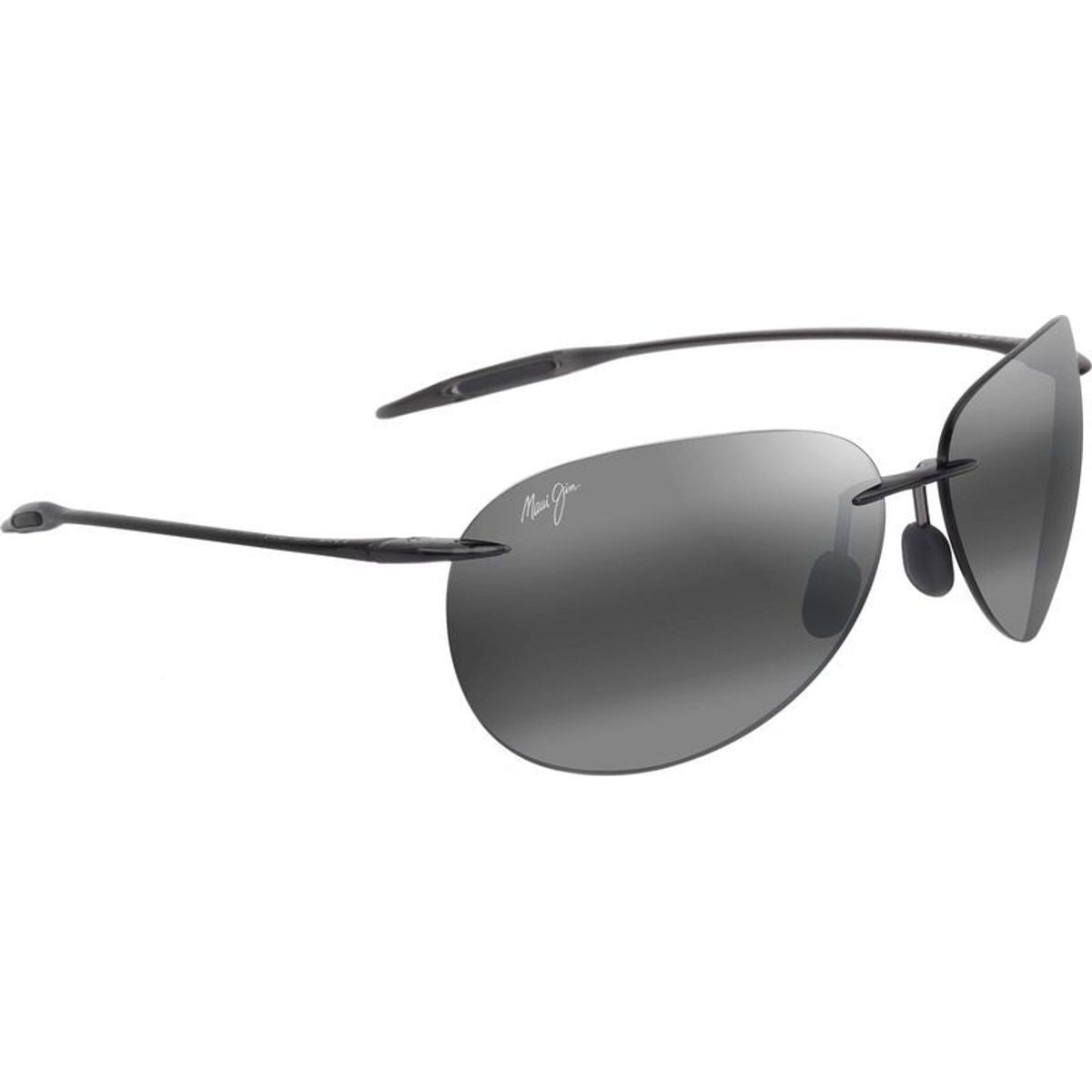 Sugar Beach, Shiny Transparent Light Grey/Neutral Grey Polarised Lenses