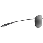 Sugar Beach, Shiny Transparent Light Grey/Neutral Grey Polarised Lenses