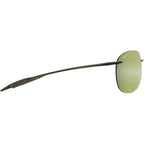 Sugar Beach, Shiny Transparent Khaki Green/Maui HT Polarised Lenses