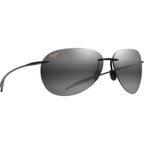 Sugar Beach, Gloss Black/Grey Polarised Lenses