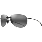 Sugar Beach, Gloss Black/Grey Polarised Lenses
