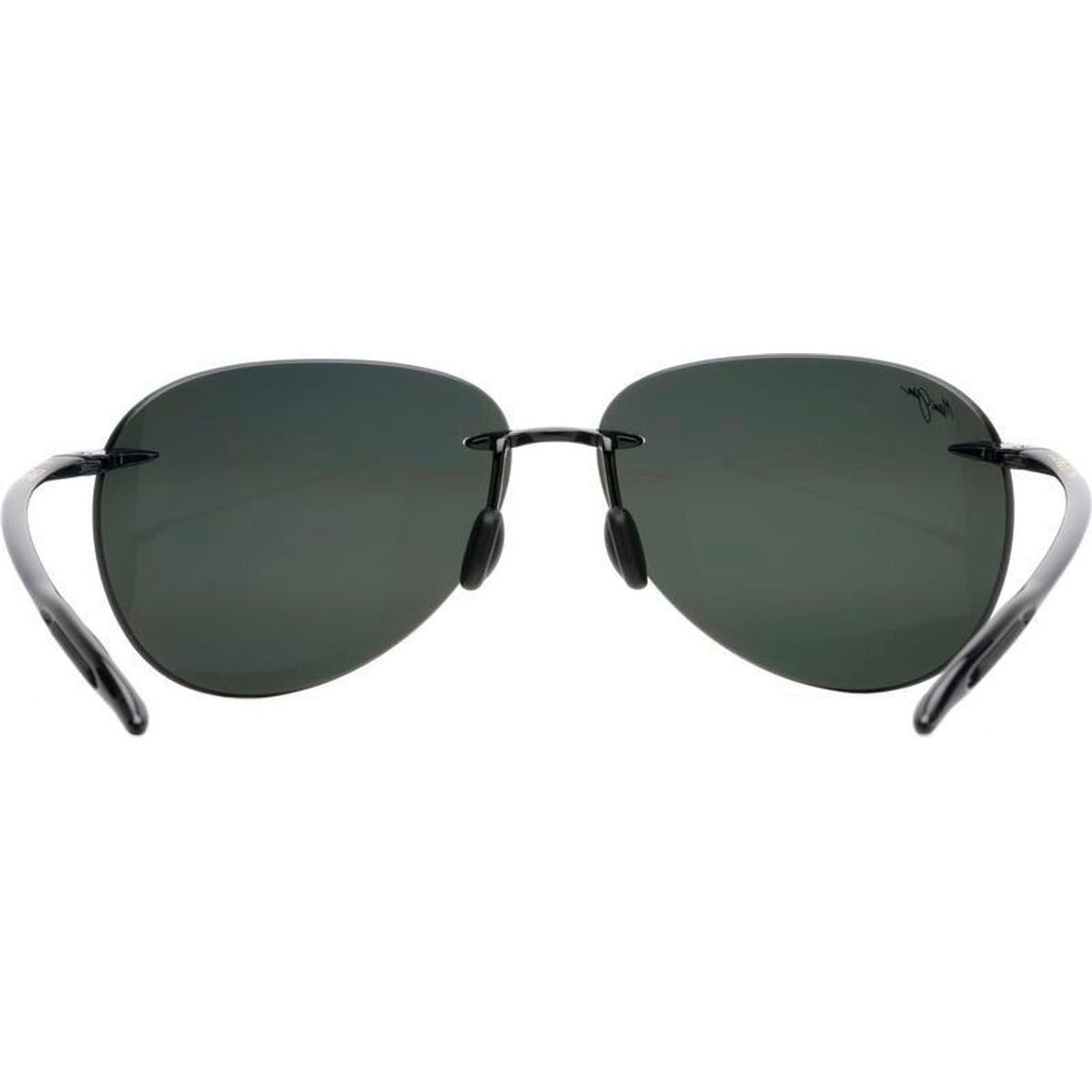 Sugar Beach, Gloss Black/Grey Polarised Lenses