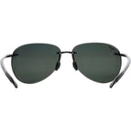Sugar Beach, Gloss Black/Grey Polarised Lenses