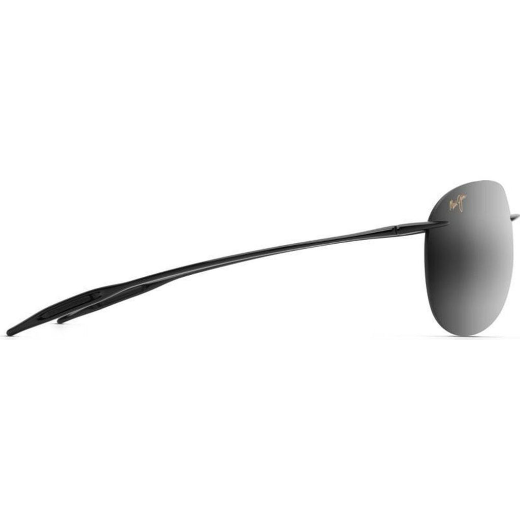 Sugar Beach, Gloss Black/Grey Polarised Lenses
