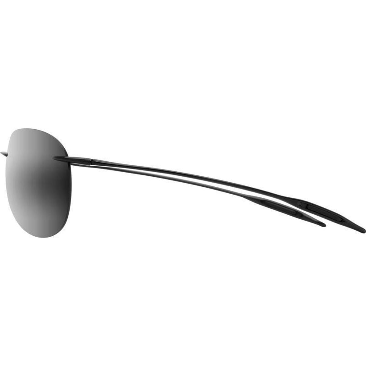 Sugar Beach, Gloss Black/Grey Polarised Lenses