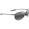 Sugar Beach, Gloss Black/Grey Polarised Lenses