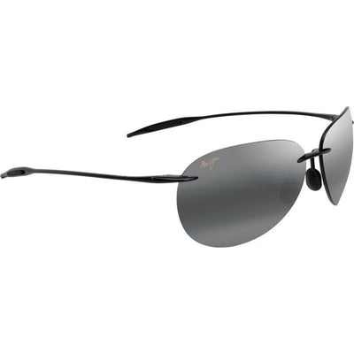 Sugar Beach, Gloss Black/Grey Polarised Lenses