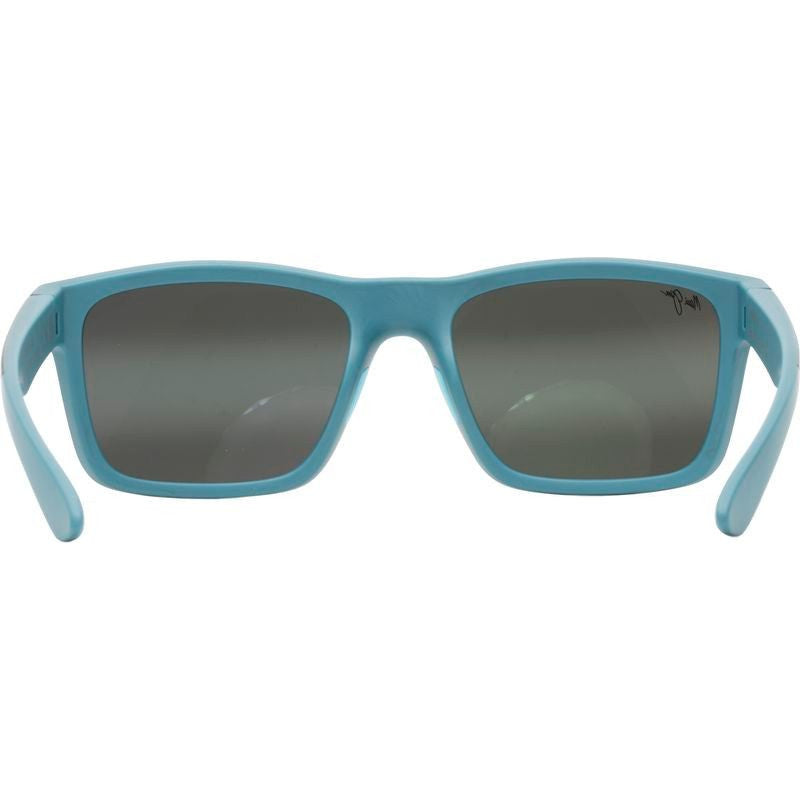 The Flats, Black and Teal Stripes/Neutral Grey Glass Polarised Lenses