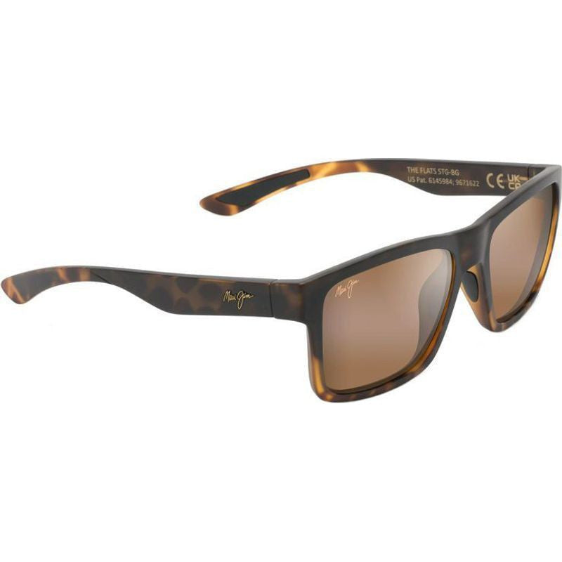 The Flats, Black and Tortoise/HCL Bronze Glass Polarised Lenses