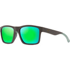 The Flats, Brown and Mint/Maui Green Glass Polarised Lenses